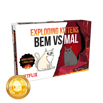 Exploding Kittens: Bem Vs Mal